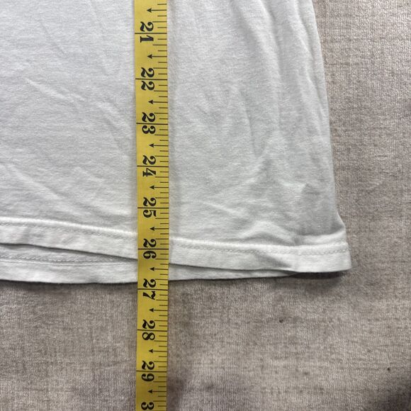 Vintage Y2K FRIENDS T-Shirt Adult L White Short Sleeve Tee TV Show - Picture 4 of 7